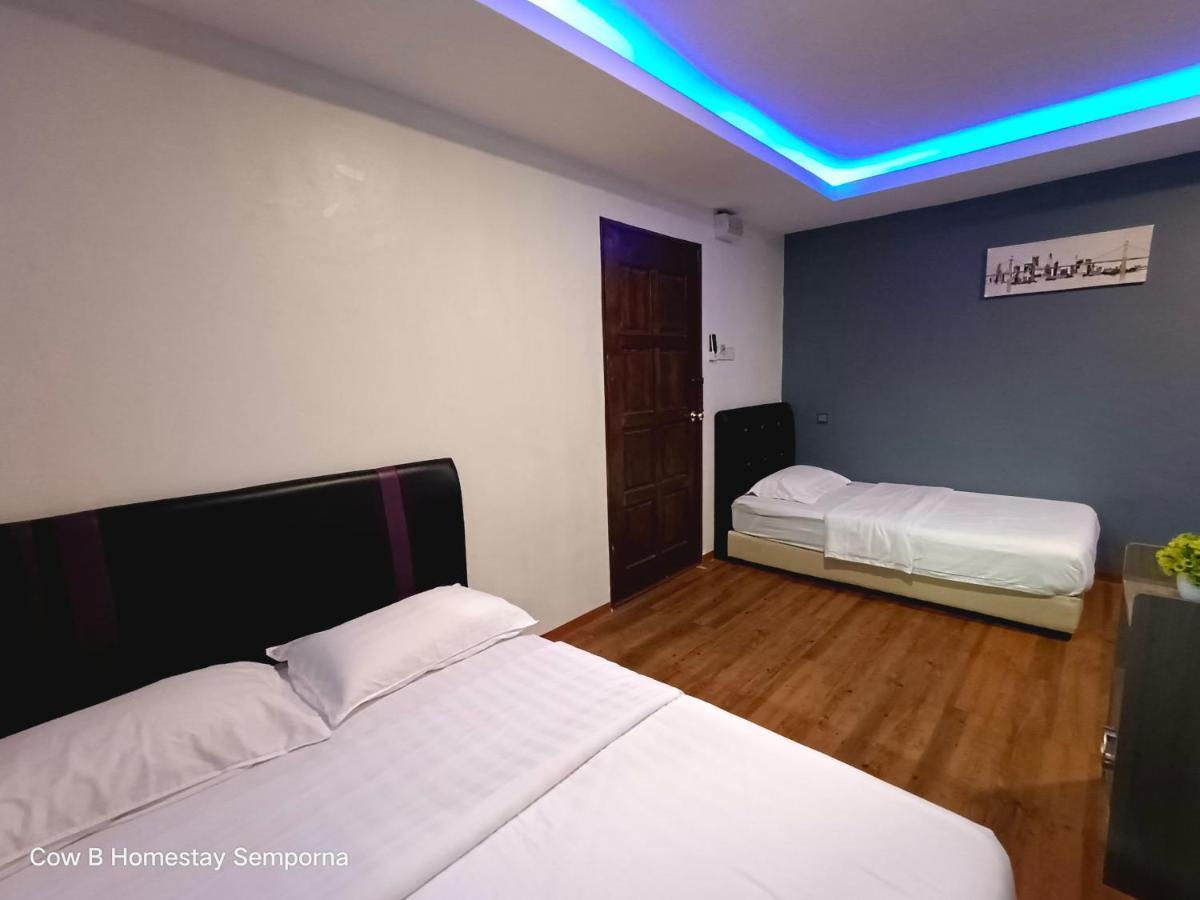 Cow B Homestay Semporna Bagian luar foto