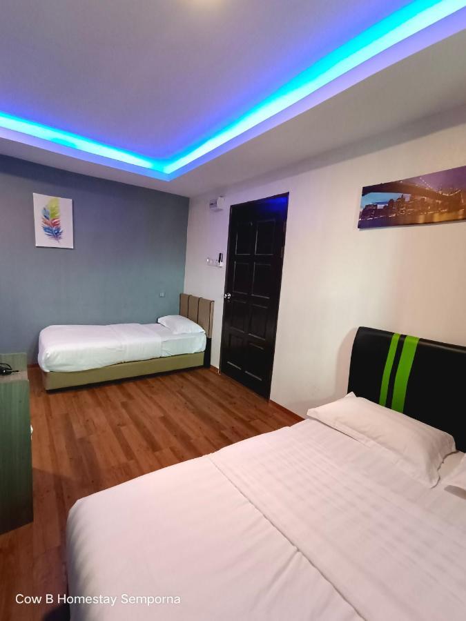 Cow B Homestay Semporna Bagian luar foto
