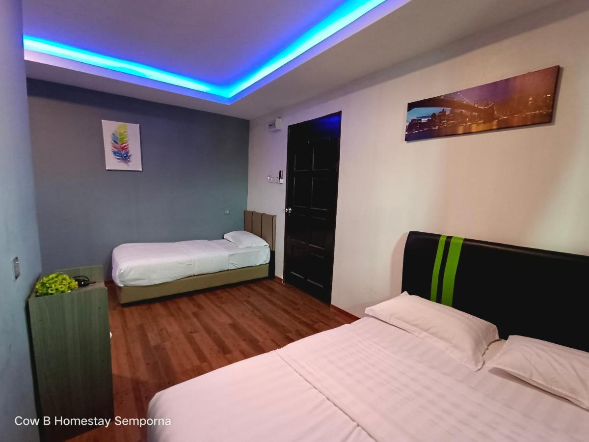 Cow B Homestay Semporna Bagian luar foto