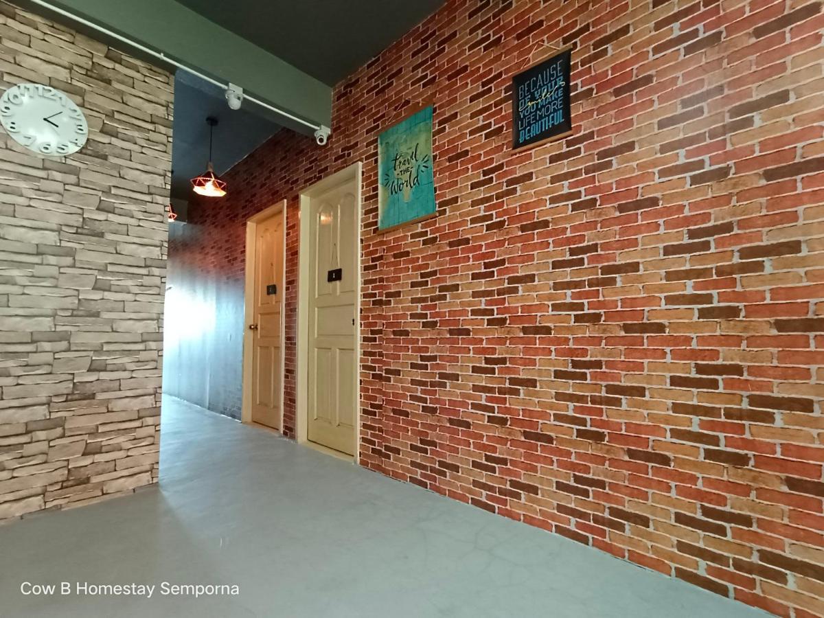 Cow B Homestay Semporna Bagian luar foto